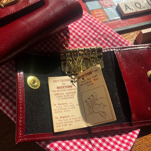 Vintage Buxton Wallet & Keytainer Set - Picture 2 of 5